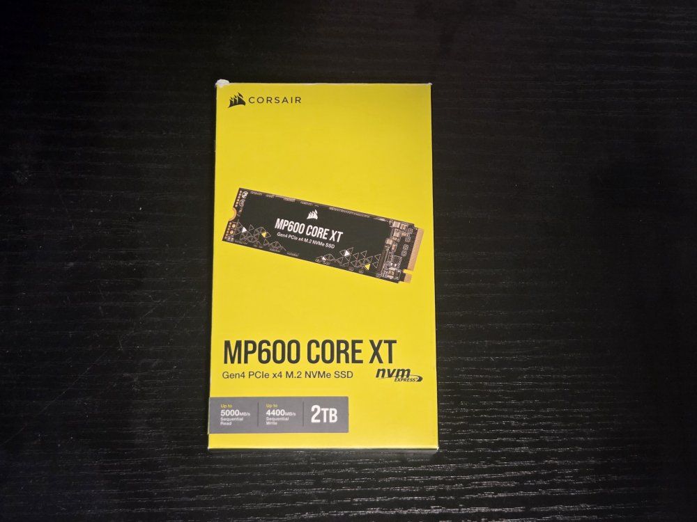 Corsair MP600 Core XT 2TB NVME M.2 SSD