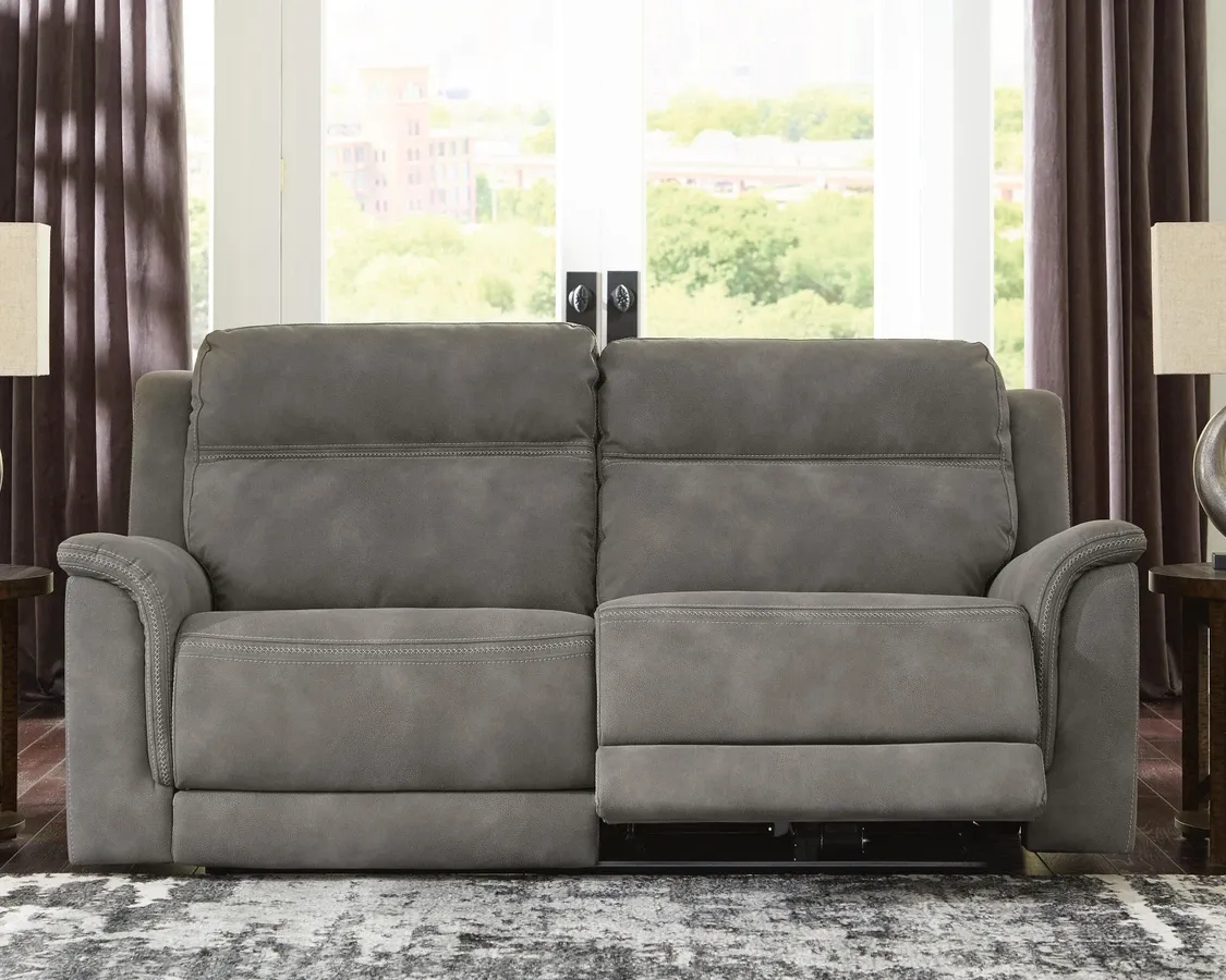 (2)  Asley Next Gen Dura Pella reclining sofa's