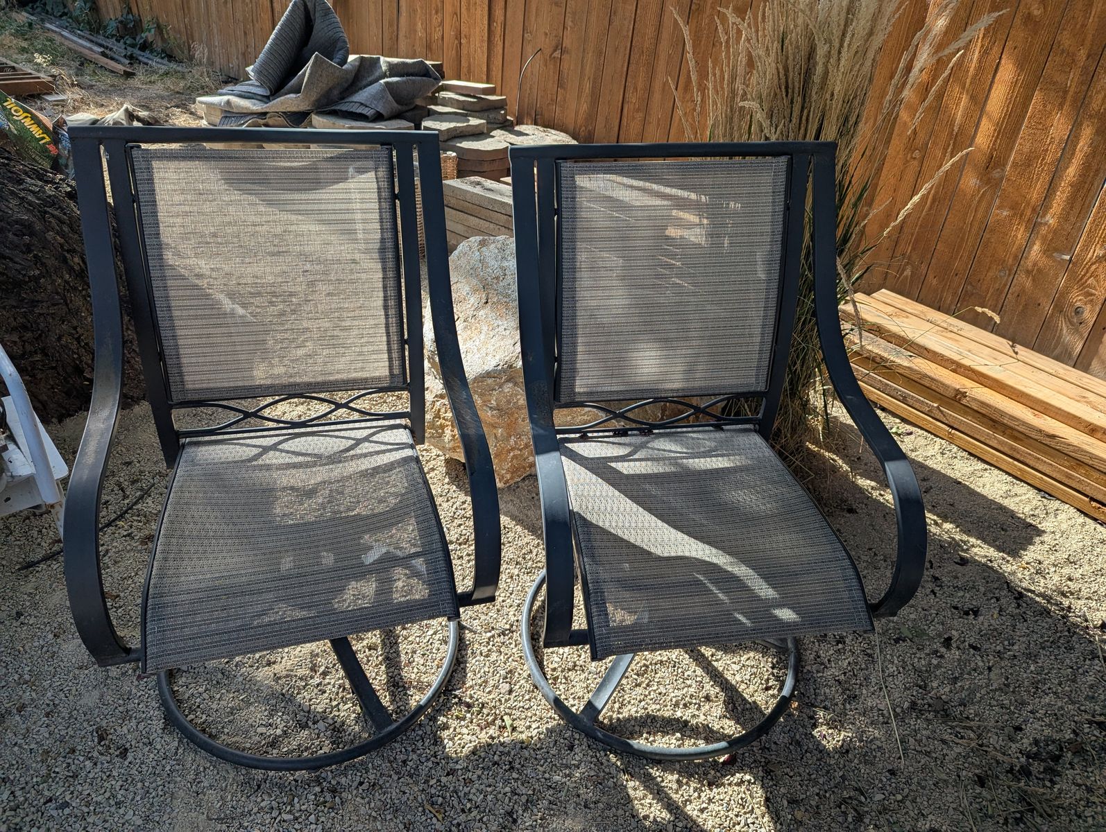 Patio chairs
