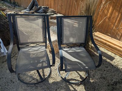 Patio chairs