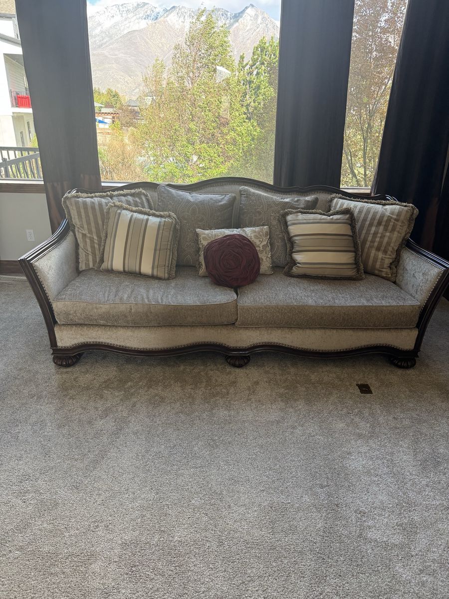 Luxury Camelback Sofa