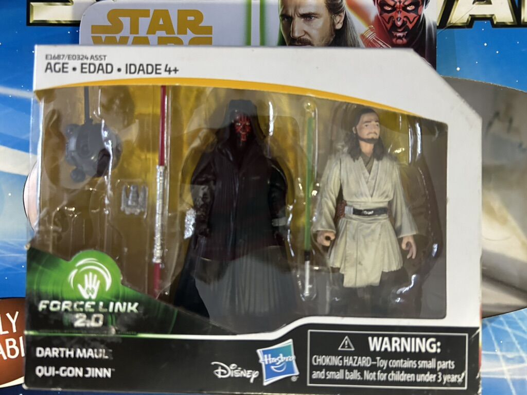 Darth Maul/Qui-Gon Jinn Figures