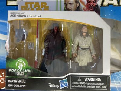 Darth Maul/Qui-Gon Jinn Figures