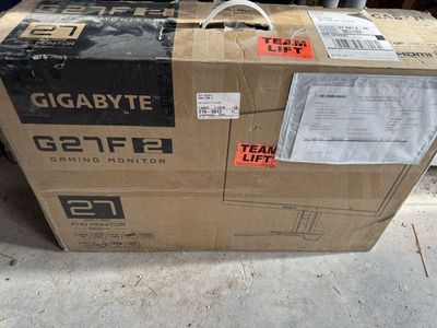 Gigabyte G27F 2 27" FHD 1920x1080 165Hz IPS Gaming Monitor