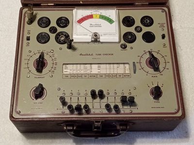 Vintage Heathkit TC-2 Tube Tester - Working Condition