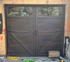10X9 Insulated Steel Back Carriage Style Door