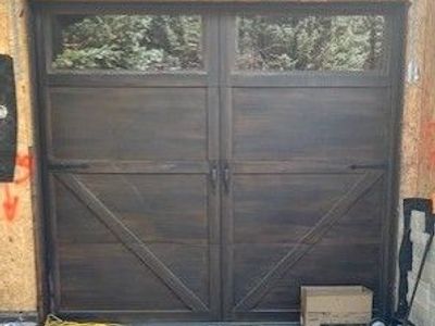 10X9 Insulated Steel Back Carriage Style Door