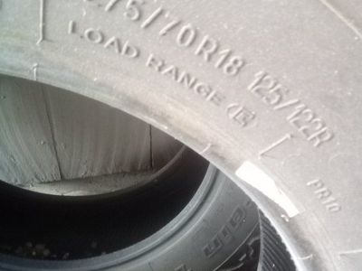 2 BF Goodrich truck all terrain Baja T/A ko2 tires