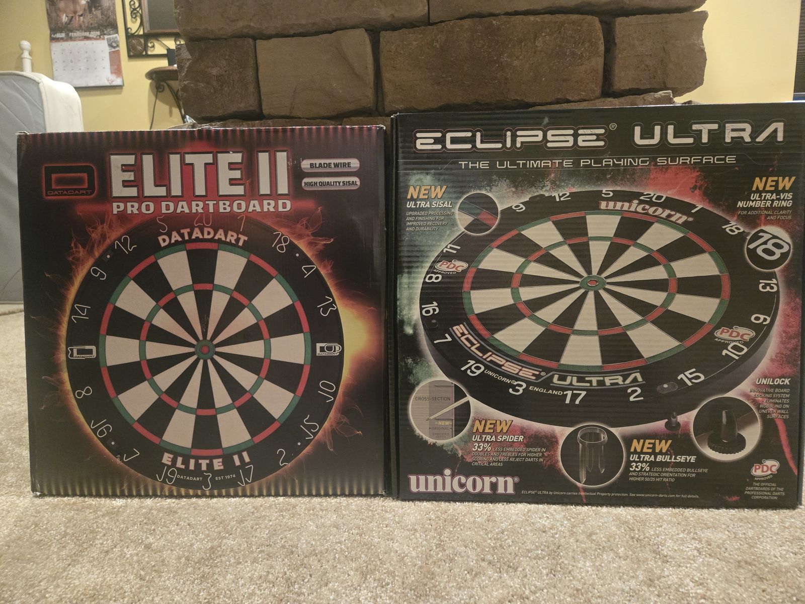 Premium Steeltip dartboard