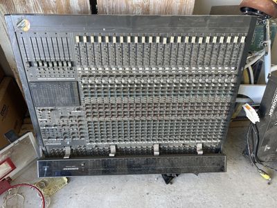 Behringer Eurodesk MX 8000 Mixing Console + 400W Power Supply - As-Is OBO