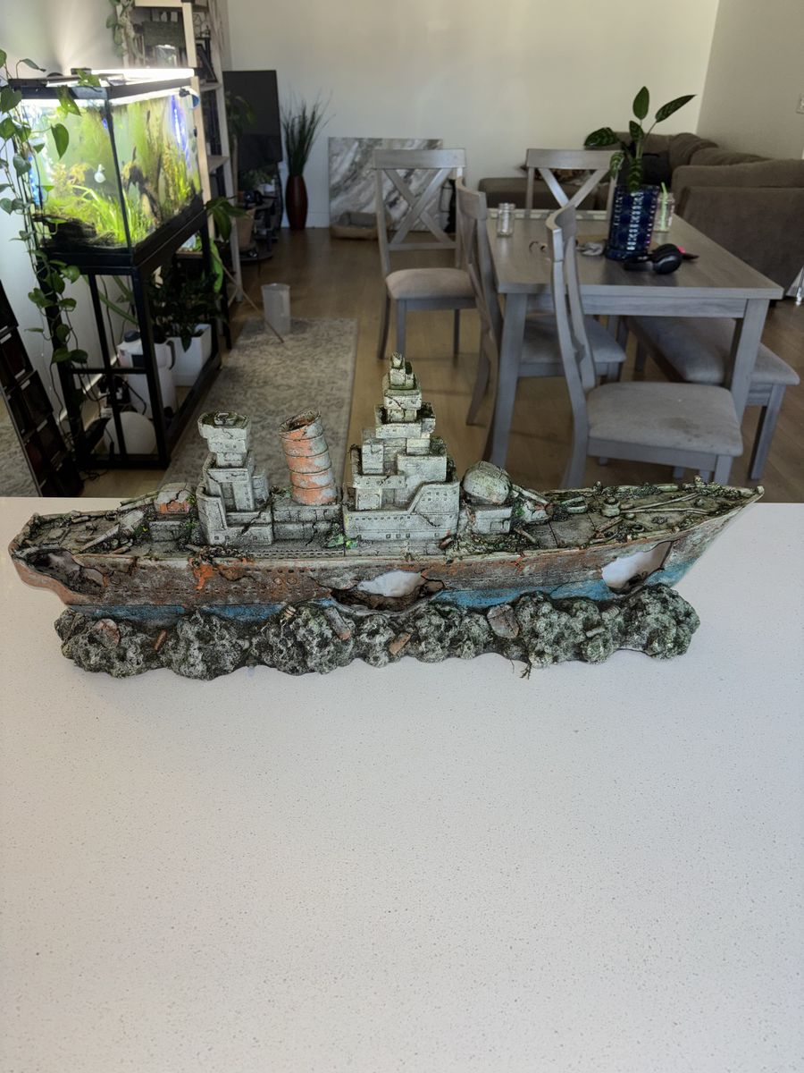 Ship Decor For Aquarium