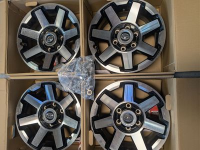 Toyota 4 Rims 17in from 4 runner, 5th Gen