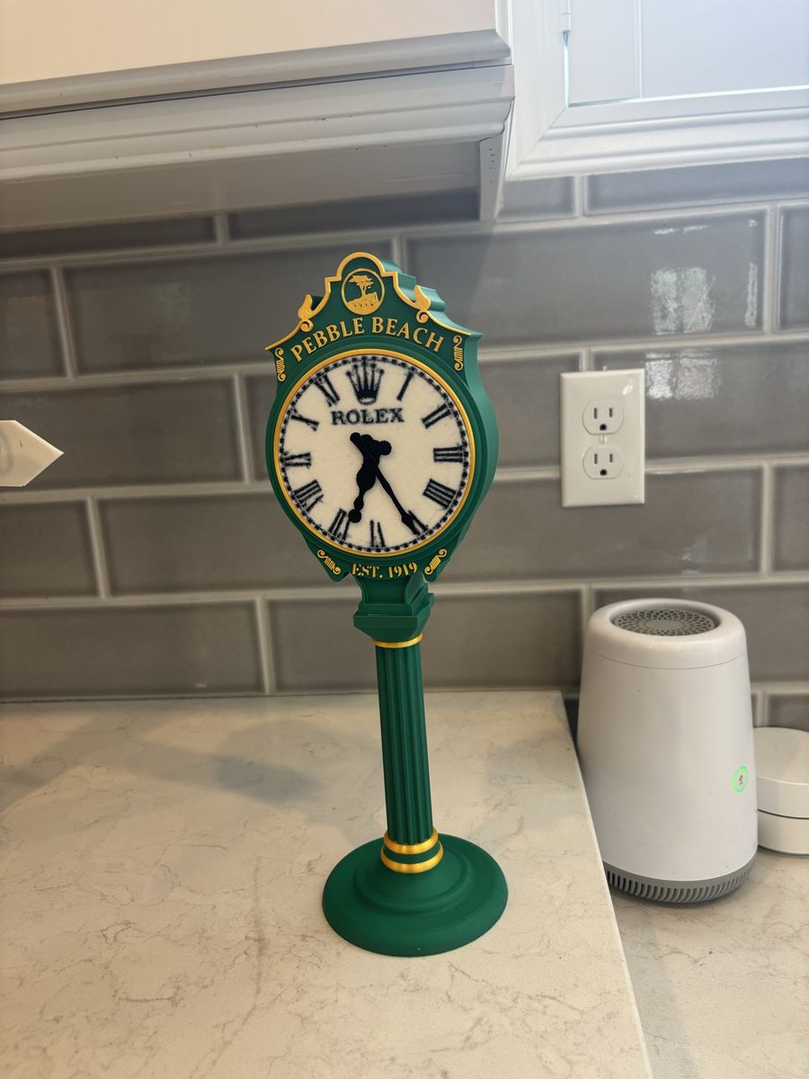 Pebble Beach Golf Clock