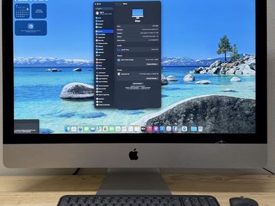 2020 iMac 27” 5K i7/16GB/500GB SSD Tahoe (Cracked Screen)