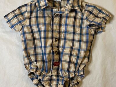 Wrangler Western Plaid Baby One piece Size 3 Month