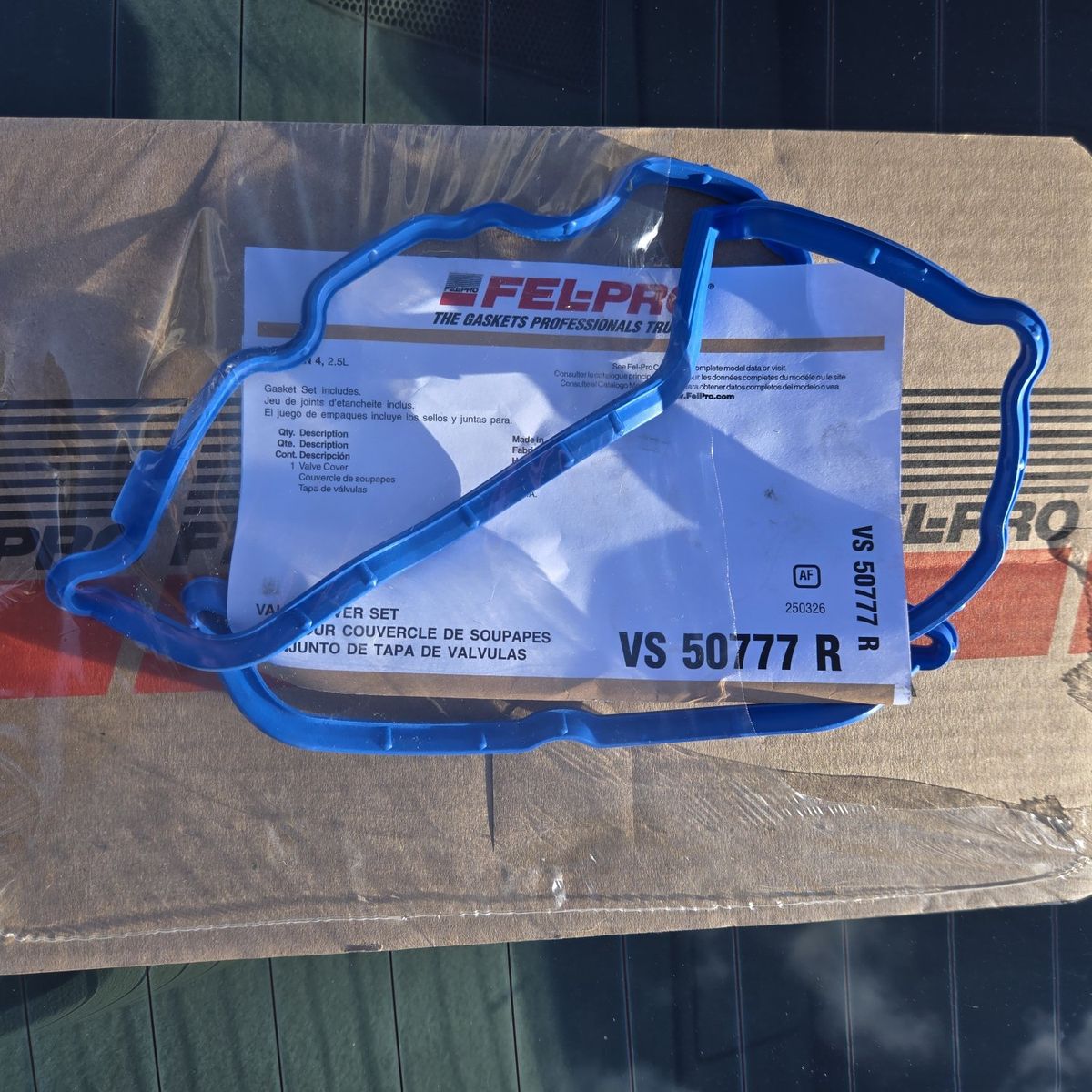 Altmia 2007 valve cover gasket