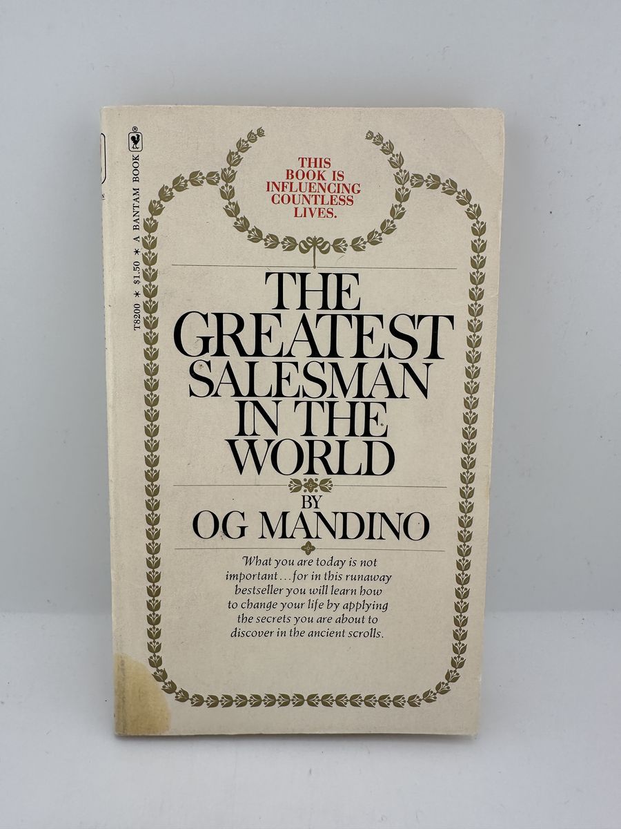 The Greatest Salesman in the World Og Mandino Bantam 1974 PB Vintage