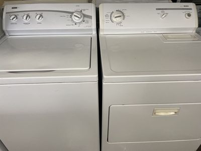 Kenmore Super Capacity Washer and Dryer, Clean, With 30 Day Warranty!