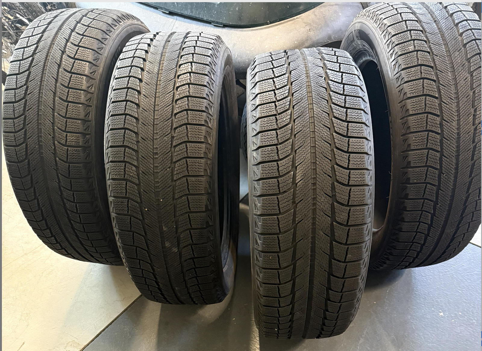 Michelin Latitude X-Ice Winter Tires - 235/55R18 - Set of 4 - Excellent Condition