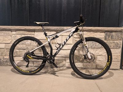 Scott Spark 920 Full Suspension Mountain Bike - Used (29" wheels, Fox suspension). Large
