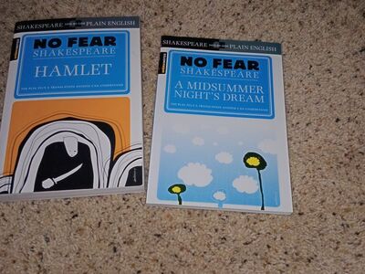 No Fear Shakespeare Hamlet Midsummer Night's Dream