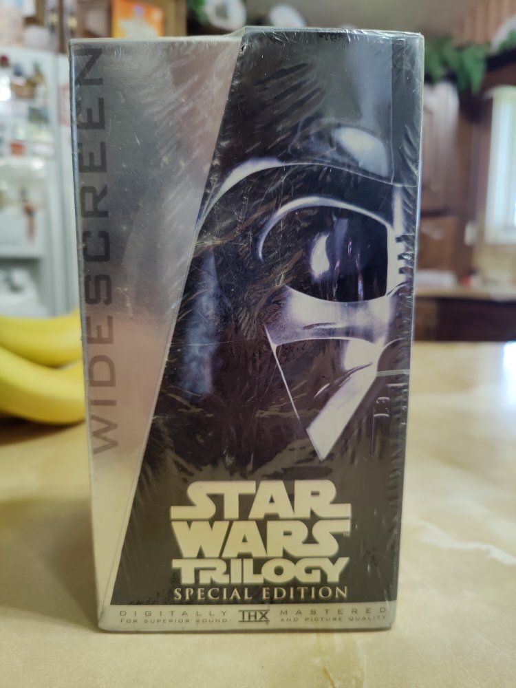 Star Wars Trilogy Special Edition Widescreen VHS - New, Sealed, THX Mastered