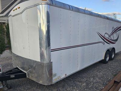 8.5X24 ENCLOSED HAULMARK CARGO TRAILER