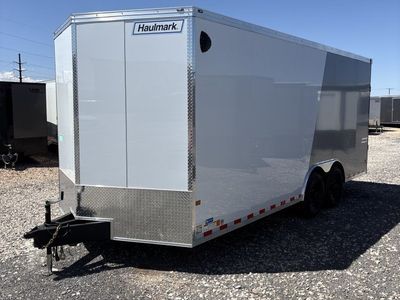 8.5x20 Haulmark Transport Enclosed Cargo Trailer - 7'6" Interior - 12K GVWR - .080 PolyCor, 2 Tone Color