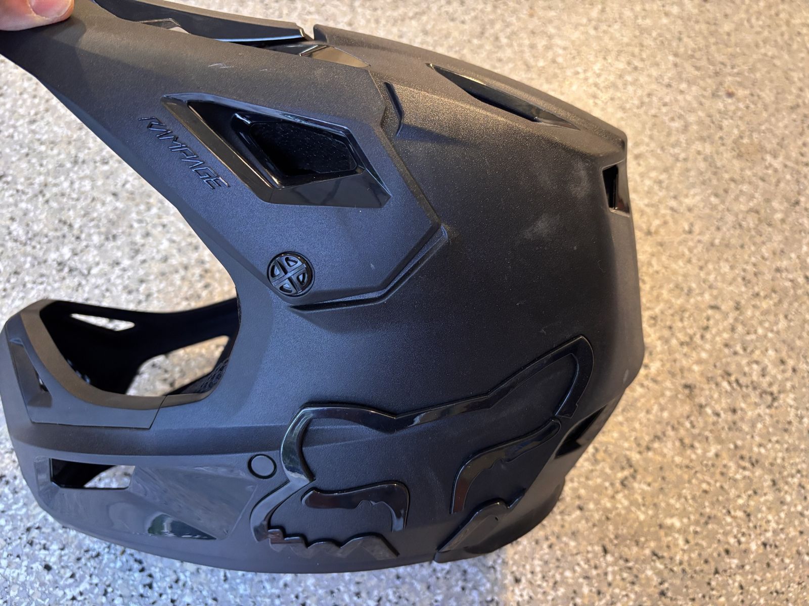 Fox Racing Rampage Youth Small Full Face Motorcycle Helmet
