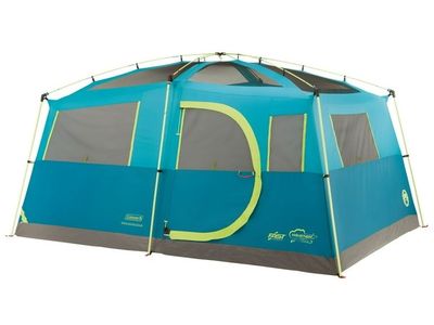 Coleman 8-Person Tenaya Lake Fast Pitch Cabin Camping Tent with Closet – New