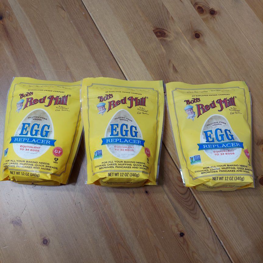 Bob's Red Mill Gluten-Free Vegan Egg Replacer 12 oz (Pack of 3)
