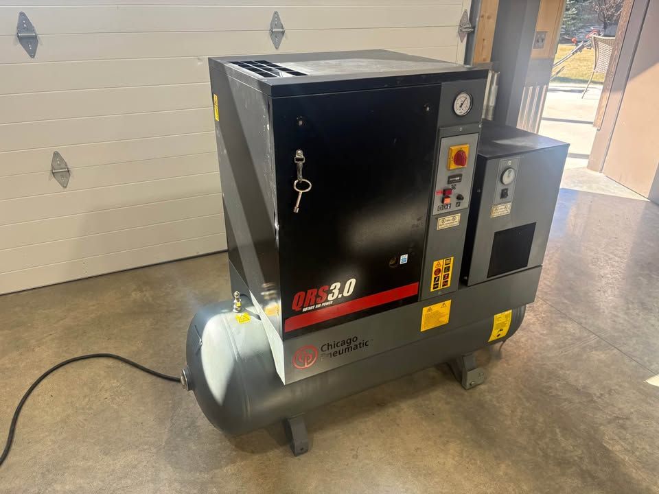 Single Phase Screw Compressor -Low Hours-