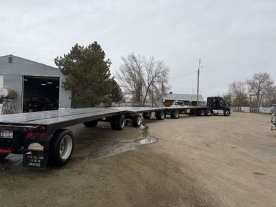 Utility Flatbed Hay Trailers