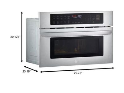 New LG 30in.built-in microwave convection oven