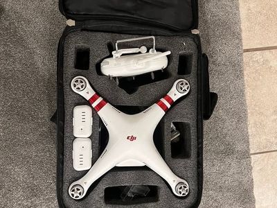 DJI Phantom 3 Standard Drone – 2 Batteries + Bag – Excellent Condition
