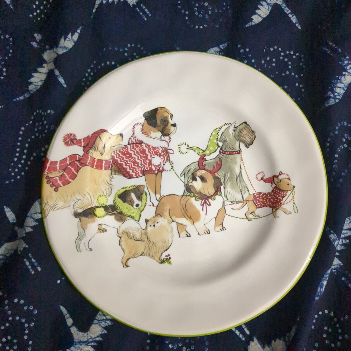 Park avenue puppies salad plate