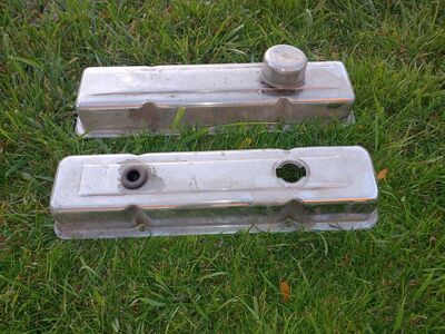 Mr. Gasket Small Block Chevy Aluminium Valve Covers