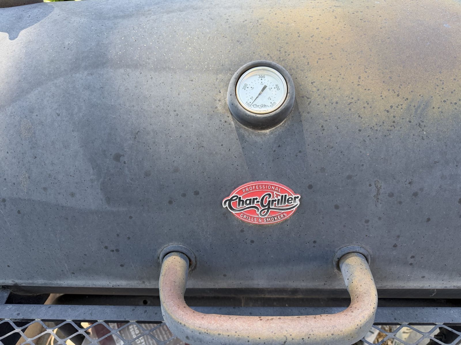 Char-Griller Professional Smoker & Grill - Charcoal BBQ with Side Fire Box