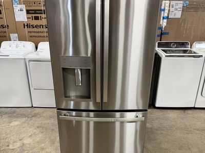 GE 36 INCH FRENCH DOOR STAINLESS REFRIGERATOR