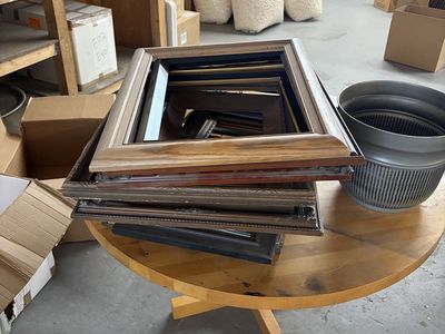 Custom frames and pot for plant