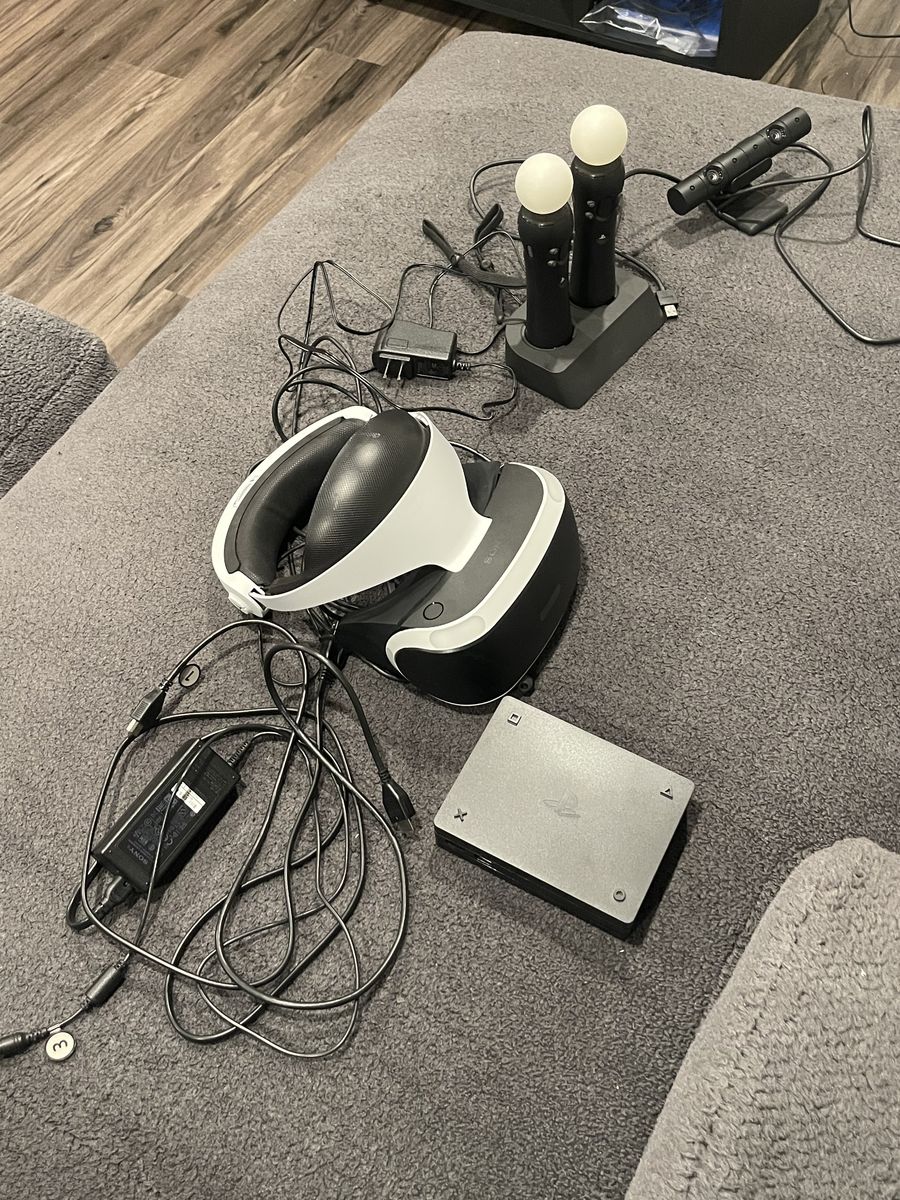 PS4 VR With Wands