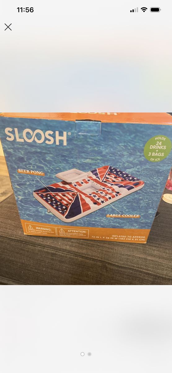 Floating Beer Pong Raft/cooler New