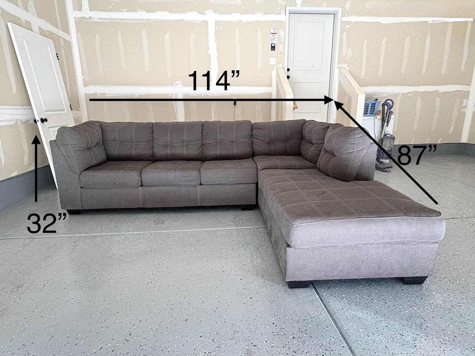 Gray Sectional