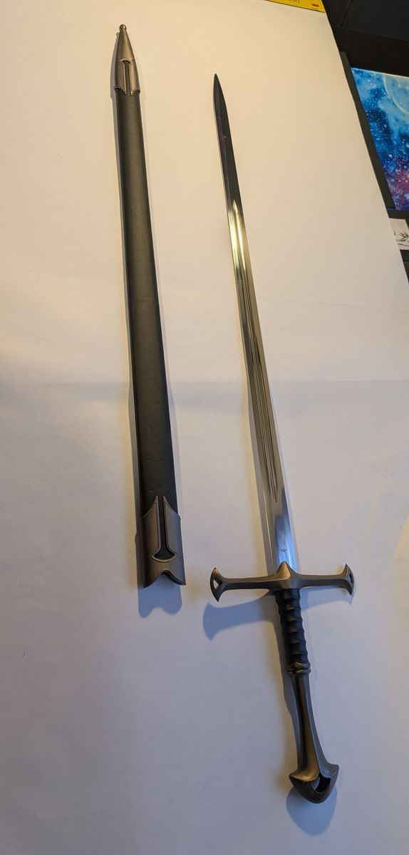 Medieval Knight Sword Unsharpened