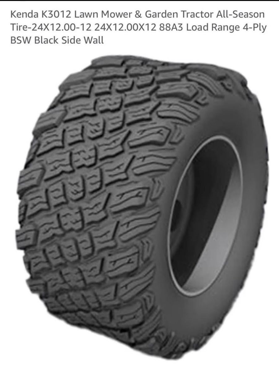 Kenda tire 24X12.00-12 24X12.00X12