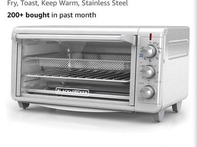 BLACK+DECKER Crisp 'N Bake Air Fry Countertop Convection Toaster Oven, XL