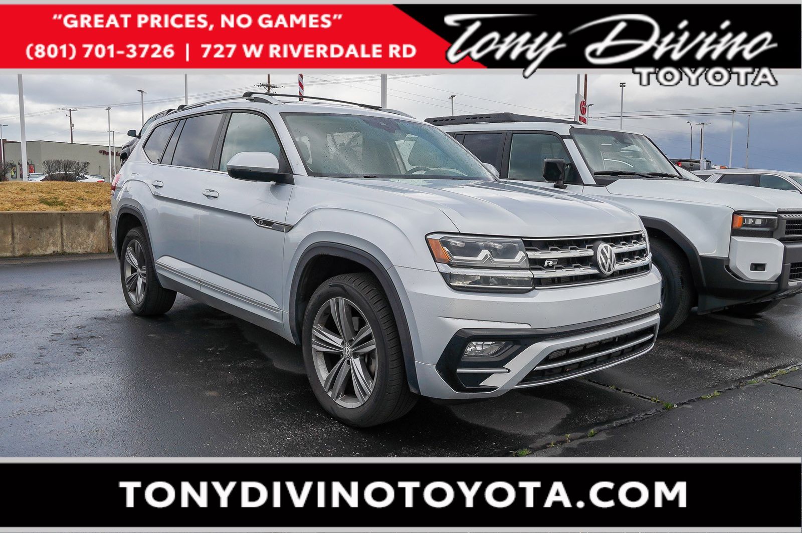 2019 Volkswagen Atlas V6 SE R-Line 4Motion