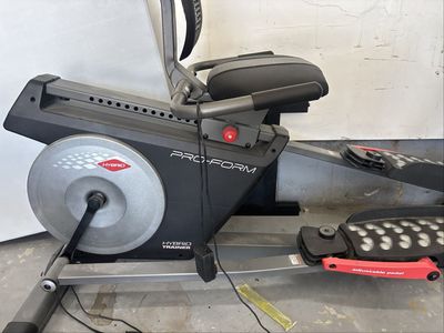 Pro-Form Hybrid Trainer Elliptical and Recumbent Bike Combo Exercise Machine