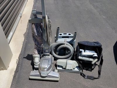 Kirby vacuum cleaner with all attachments