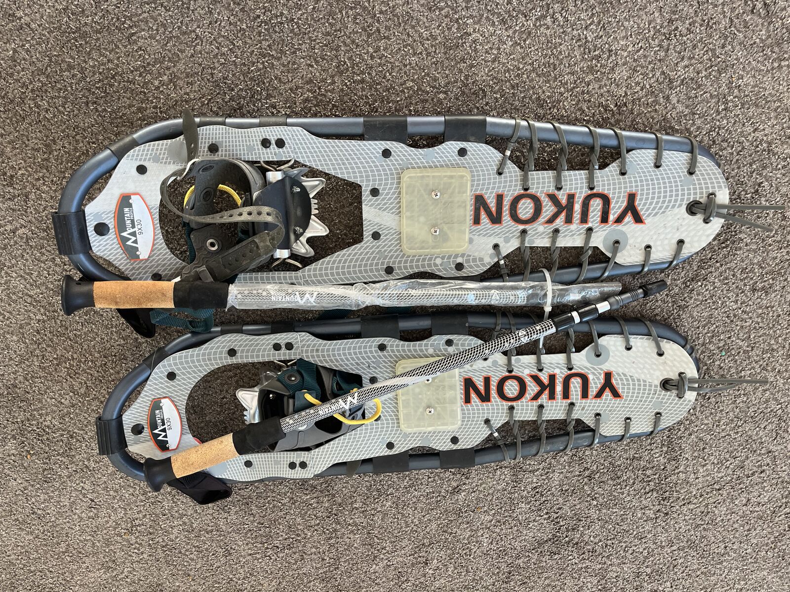 2 Sets of Brand-New Yukon Snowshoes
